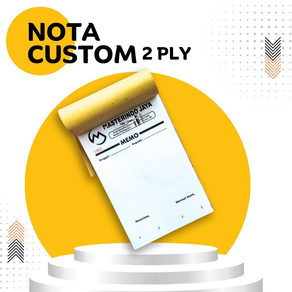 

PEPO - NOTA CUSTOM 2 PLY / NOTA OLSHOP NAMA SENDIRI