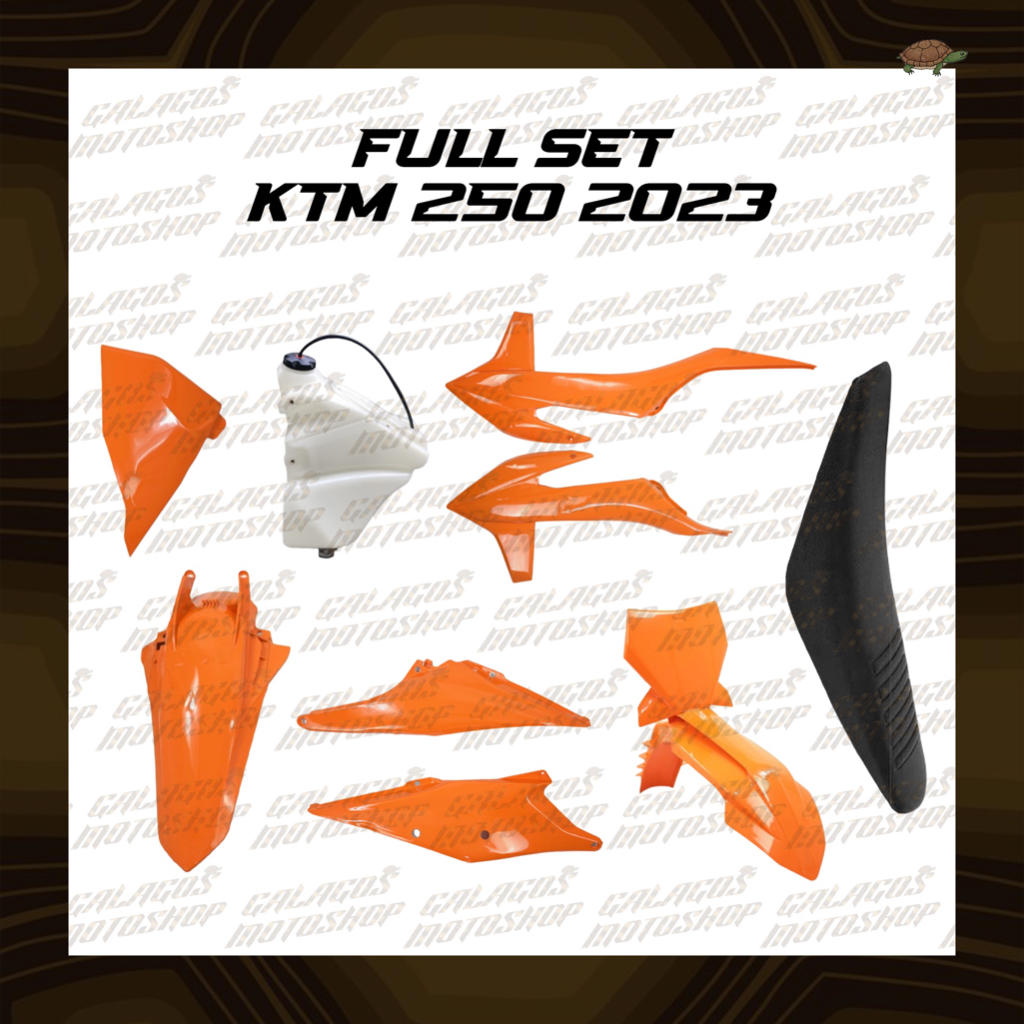 BODY FULL SET KTM 250 2023 TANGKI ENDURO KOMPLIT RANGKA CUSTOM NINJA ROLLING CHASIS BY MILAN CROSS