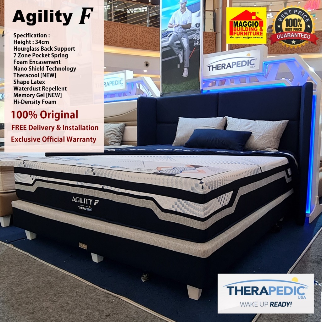 KASUR KESEHATAN THERAPEDIC AGILITY F - THERAPEDIC