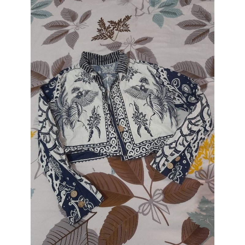 Rompi lengan panjang outer Batik free size