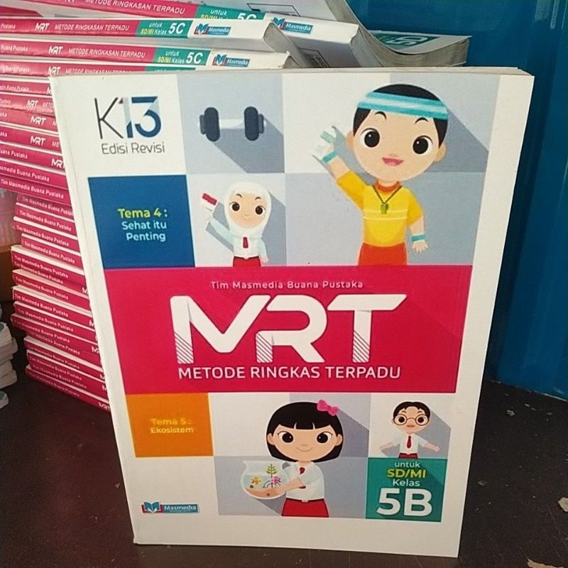Buku MRT (metode ringkas terpadu) Untuk SD/MI Kelas 5B