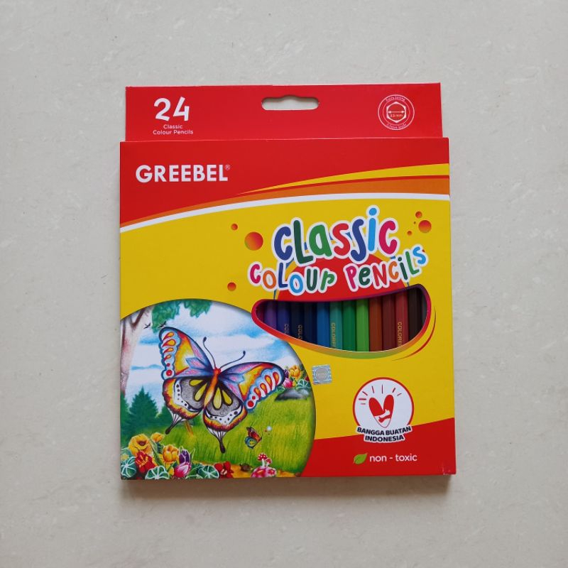 

Pensil Warna Greebel 7024 Panjang 24 Warna