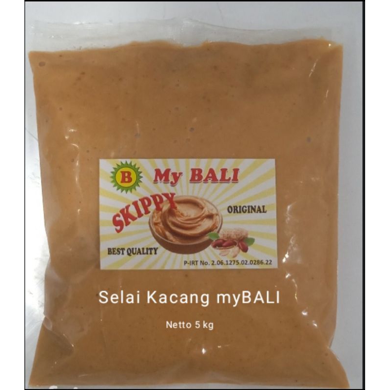 

Selai Kacang Repack myBALI 5 kg / Peanut Butter Repack myBALI 5kg