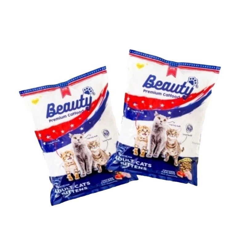 Beauty Cat Food Repack 500gr - Makanan Kucing Beauty 500 gr