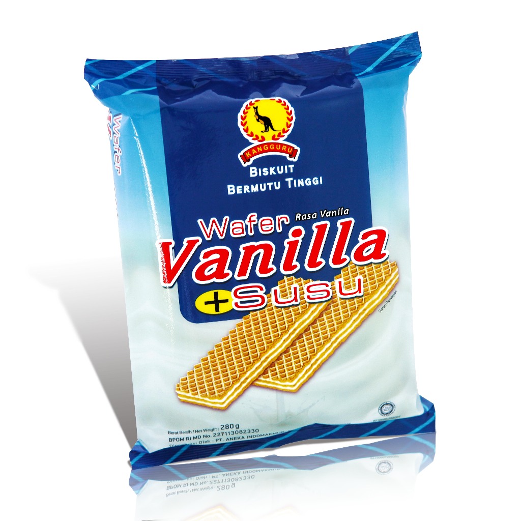 

Kangguru Wafer Vanila 280gram