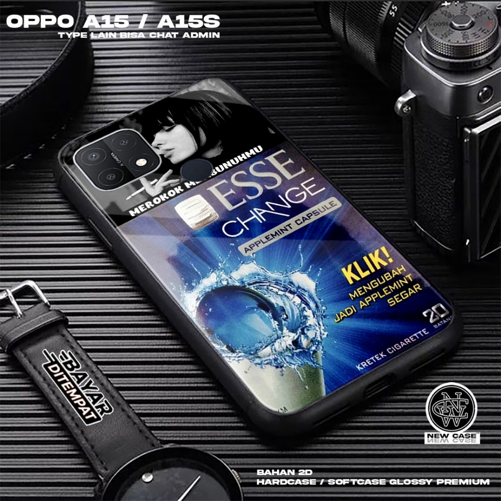 Case OPPO A15 / OPPO A15S - Casing Hp Terbaru 2023 Newcase [ R0K0K] Silikon Hp Mewah - Kesing Hp OPP