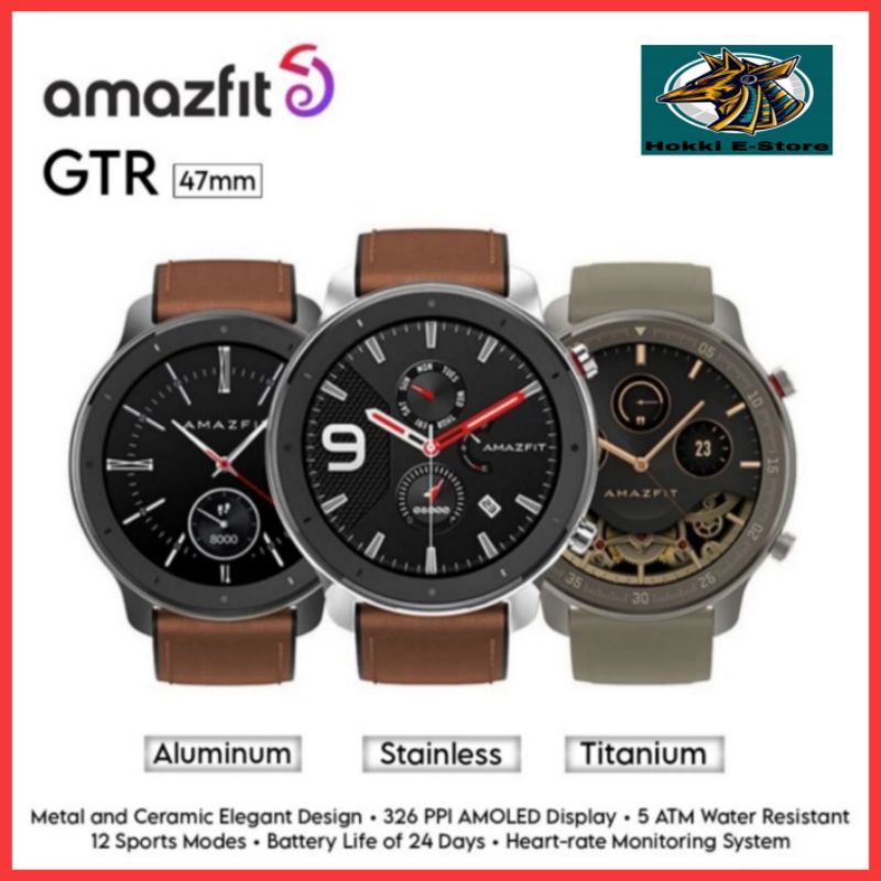 Amazfit GTR 47mm - Smartwatch - Smart Watch Huami