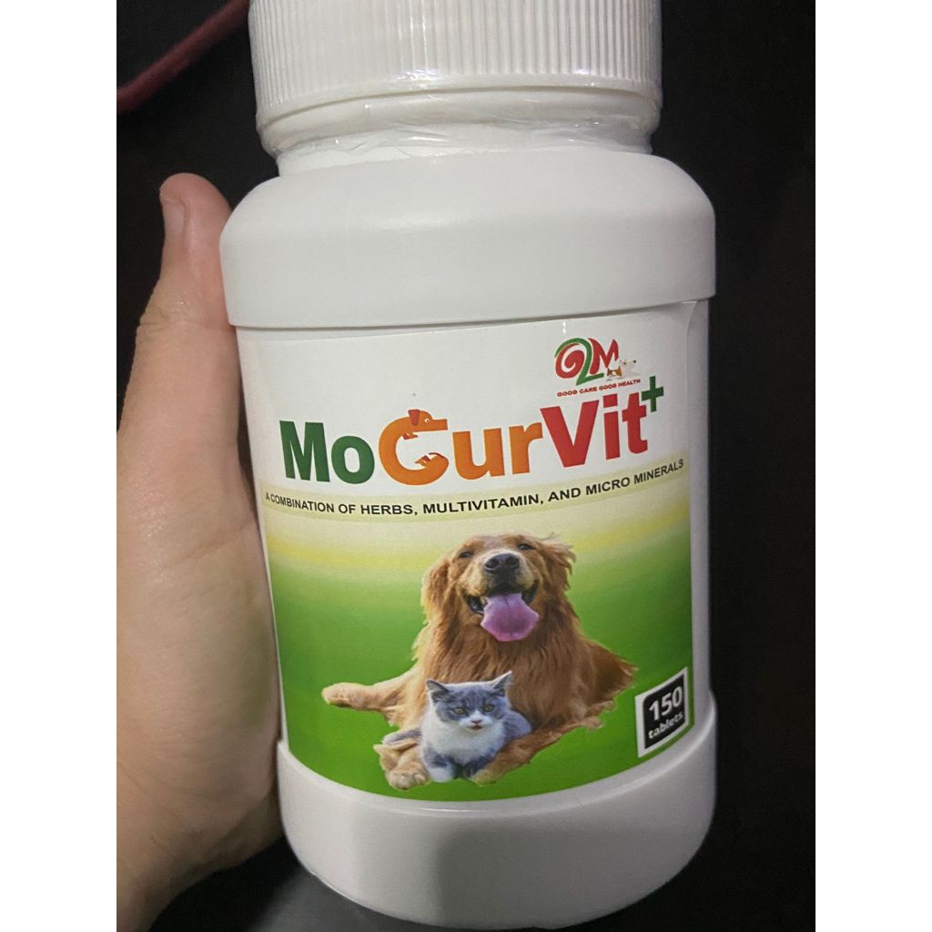 Vitamin untuk nafsu makan hewan anjing dan kucing Mocurvit+