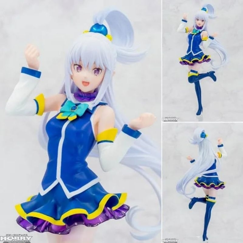 Limited Premium Figure Emilia Cosplay Aqua Ver Konosuba X Re Zero