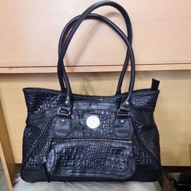 TAS SOPHIE MARTIN CROCODILE SKIN MOTIF