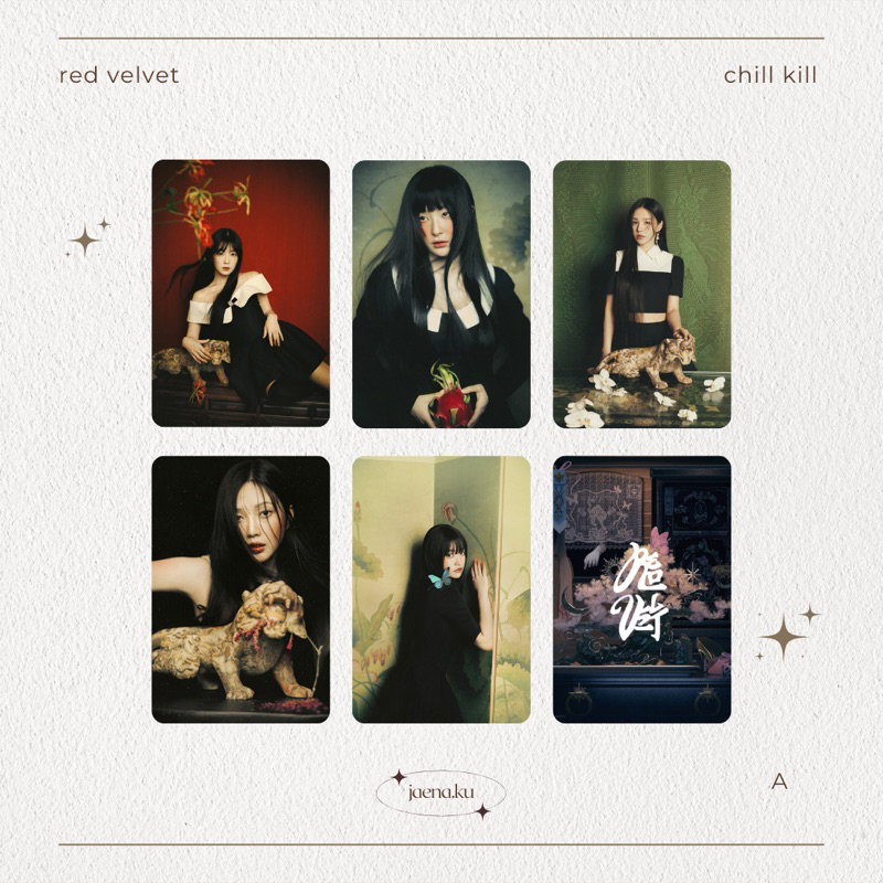 [RED VELVET] PHOTOCARD CHILL KILL RED VELVET