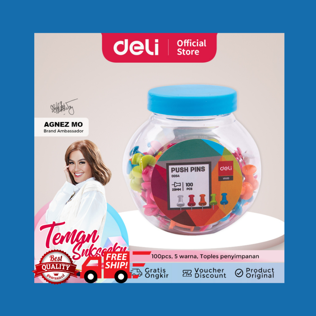 

PUSH PINS DELI 0054