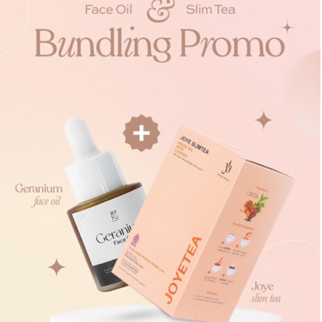 

(FREE GIFT) Buddling Paket Slim Tea dan Joye Face Oil❤️