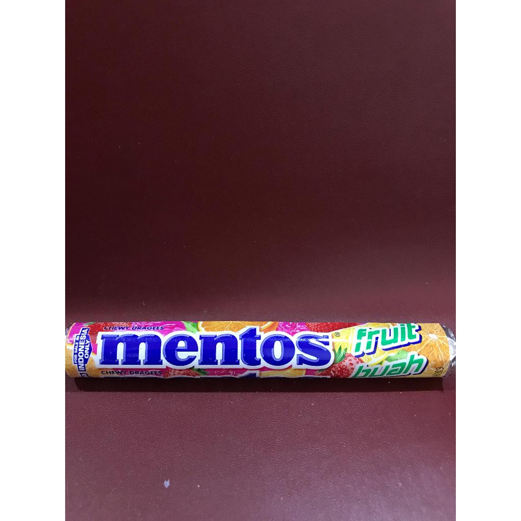 

Mentos Fruit Roll 37G - Permen Rasa Buah - Buahan