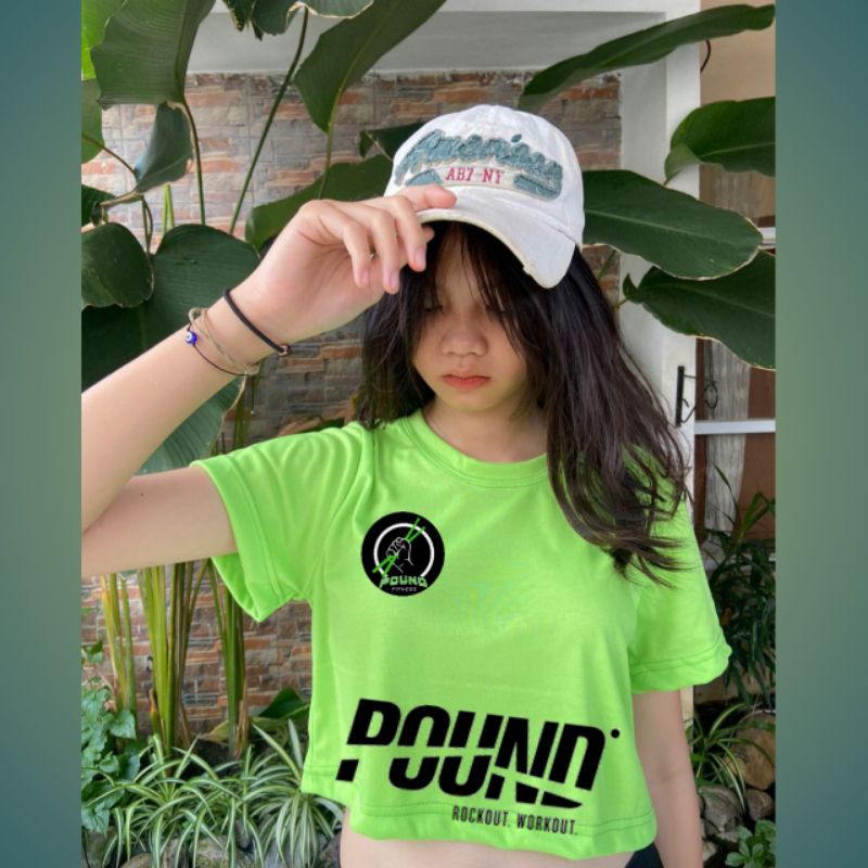 N2-KROPTOP POUND FIT  BAJU POUND FIT TIEDYE POUND