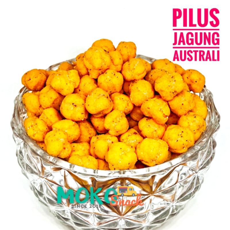 

Snack Kiloan Pilus Jangung Australia 250 gr