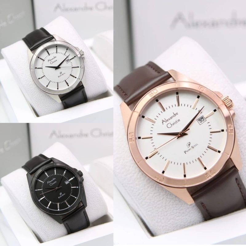 ALEXANDRE CHRISTIE 1011 AC 1011 Ac 1011 KULIT PRIA ORIGINAL