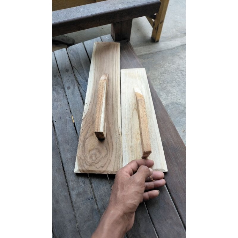 raskam kayu jati panjang 30 cm