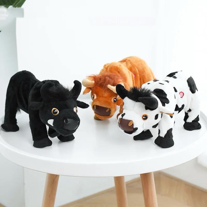 COD Mainan Anak Boneka Banteng MATADOR Joget/Berjalan/Melompat dengan Music/Boneka sapi/