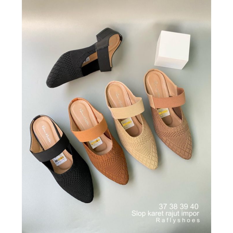 Slop Rajut Import by Aflyfa Shoes