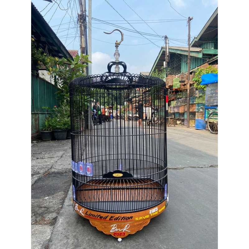 SANGKAR KANDANG MURAI BNR DECAL TIMBUL LIMITED EDITION NO 2