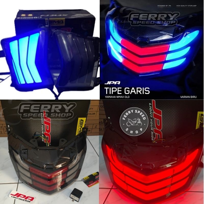 JPA Original Lampu Stop Belakang Led + Sein Depan Jpa Nmax old / Sen Depan Led + Stop Lamp Led Jpa N