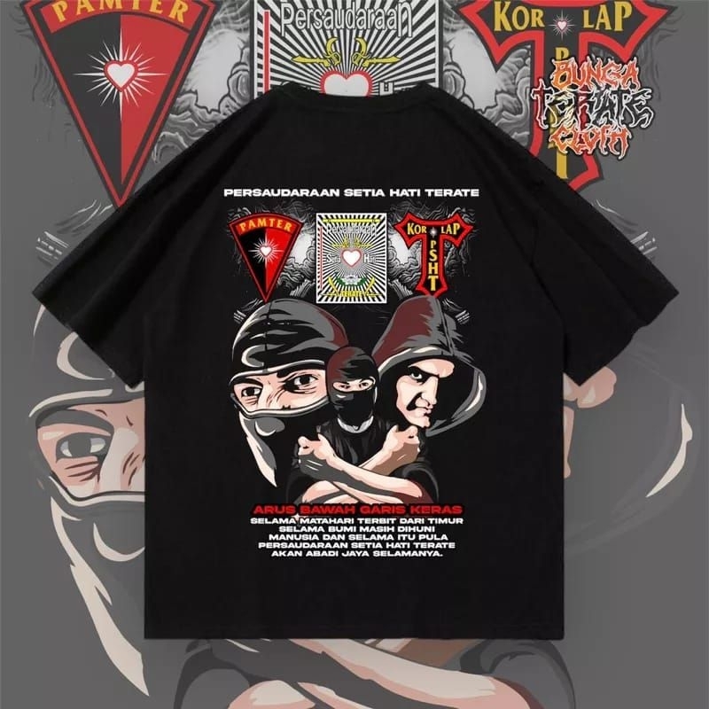 KAOS PSHT KORLAP,ARUS BAWAH GARIS KERAS