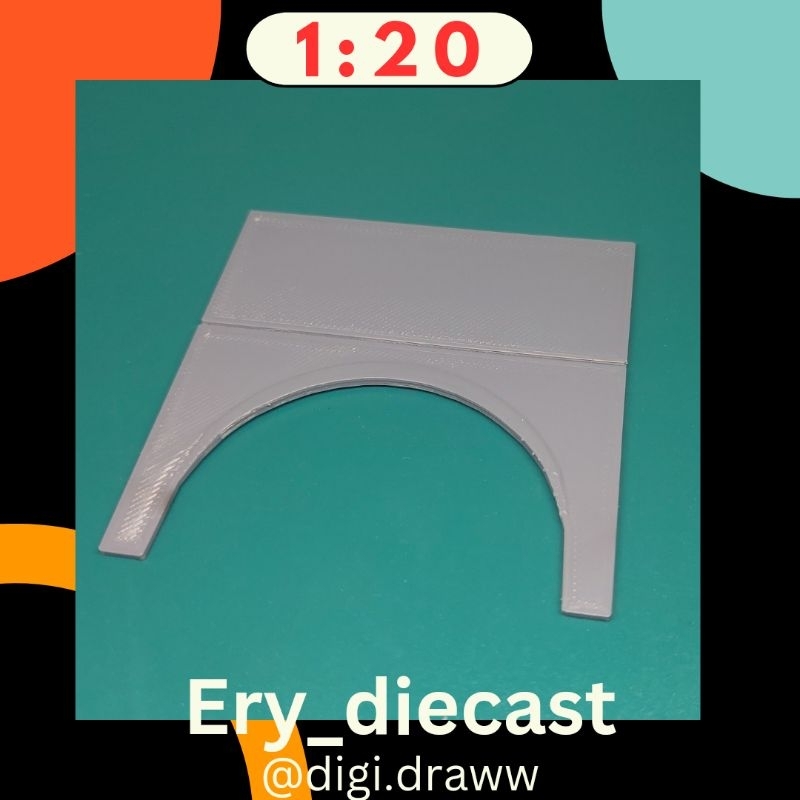 fender bus - miniatur bus 1:20