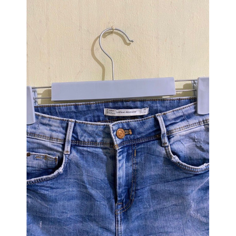 Zara ripped jeans