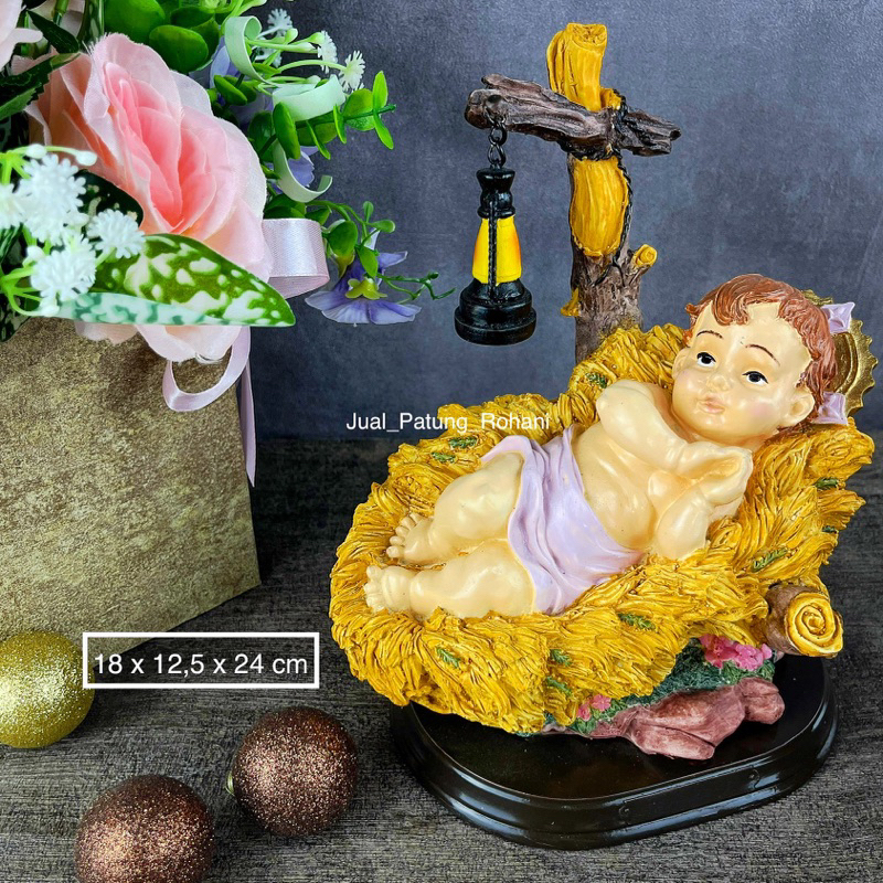 Patung Bayi Yesus 24 cm
