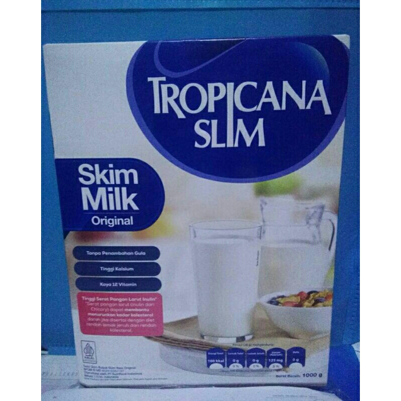 

TROPICANA SLIM SKIM MILK 1000kg