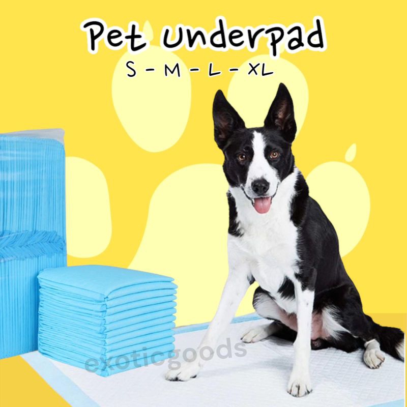 UNDERPAD PERLAK ANJING PERLAK KUCING PERLAK PIPIS PERLAK PEE POOP ALAS KANDANG KUCING MELAHIRKAN