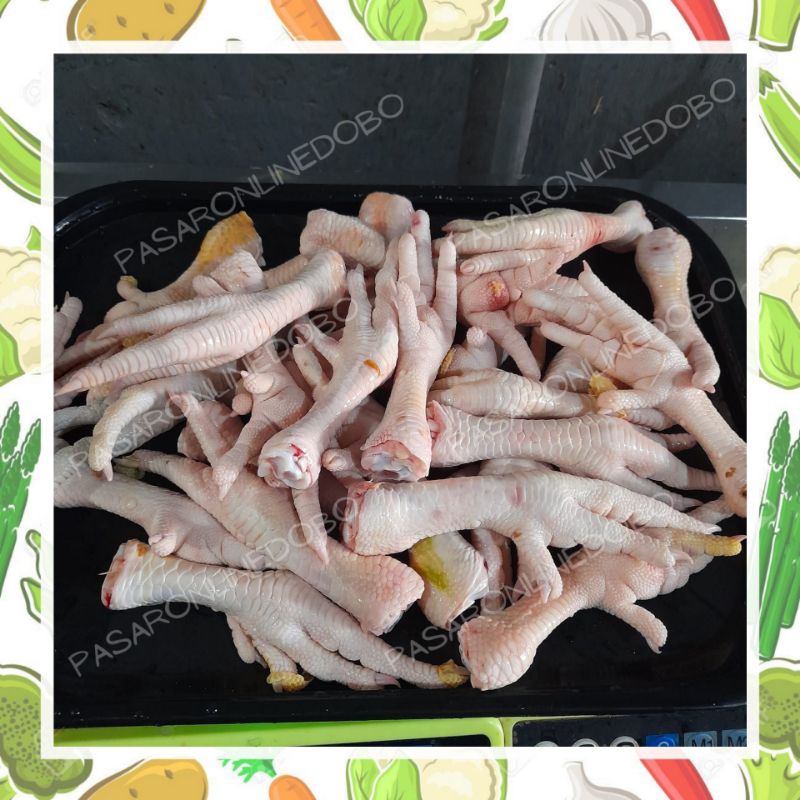 

Ceker ayam ras / kaki ayam ras / ceker ayam negri / kaki ayam negri