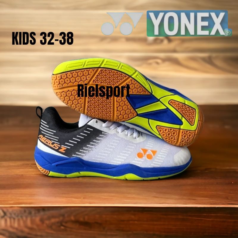 SEPATU BADMINTON ANAK SEPATU REMAJA SEPATU YONEK SOLKARET MENTAH BERDENYIT