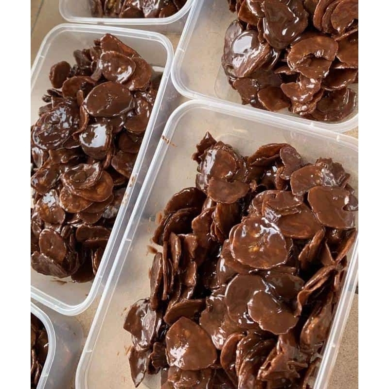 

keripik pisang coklat