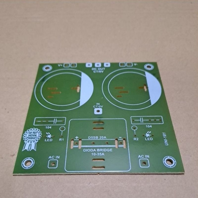 PCB PSU 2 ELCO Besar Class AB