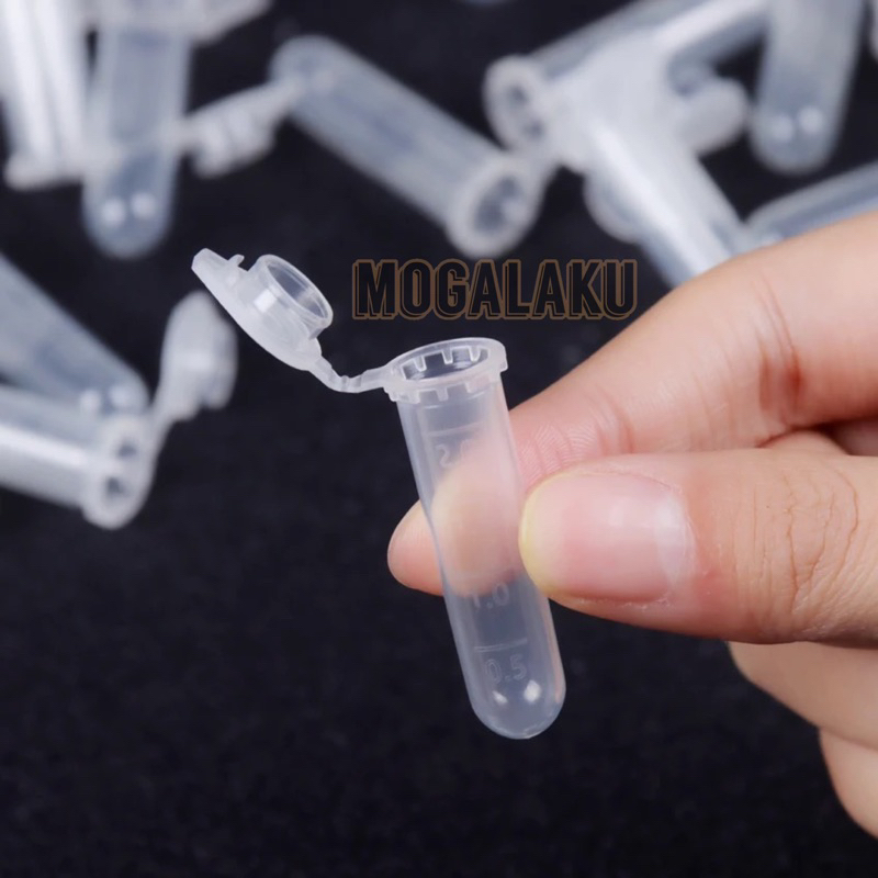 PCR Tube 500pcs Eppendorf Tube 2ml Centrifuge Tube Sample Cup