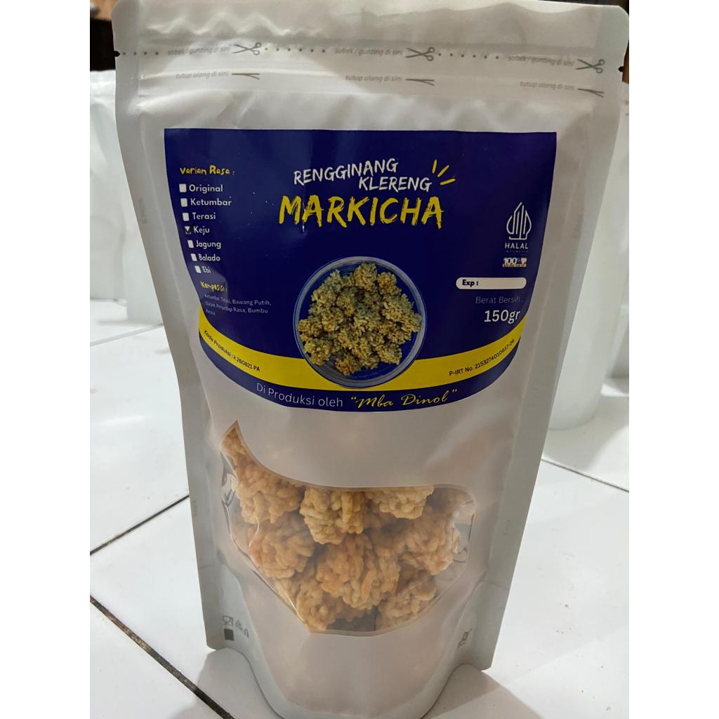 

Makanan Ringan/Cemilan "Rengginang Klereng 150gr Khas Cirebon" | Rasa Keju