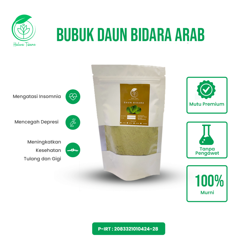

Daun Bidara / Daun Bidara Arab Asli / Bubuk Bidara Arab Asli Kemasan 50 Gram