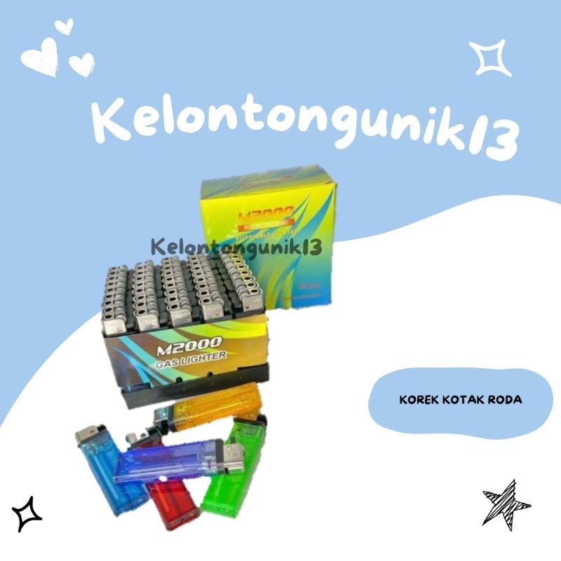 KOREK GAS KOTAK X2000 - KOREK RODA X2000 - KOREK API GAS RODA