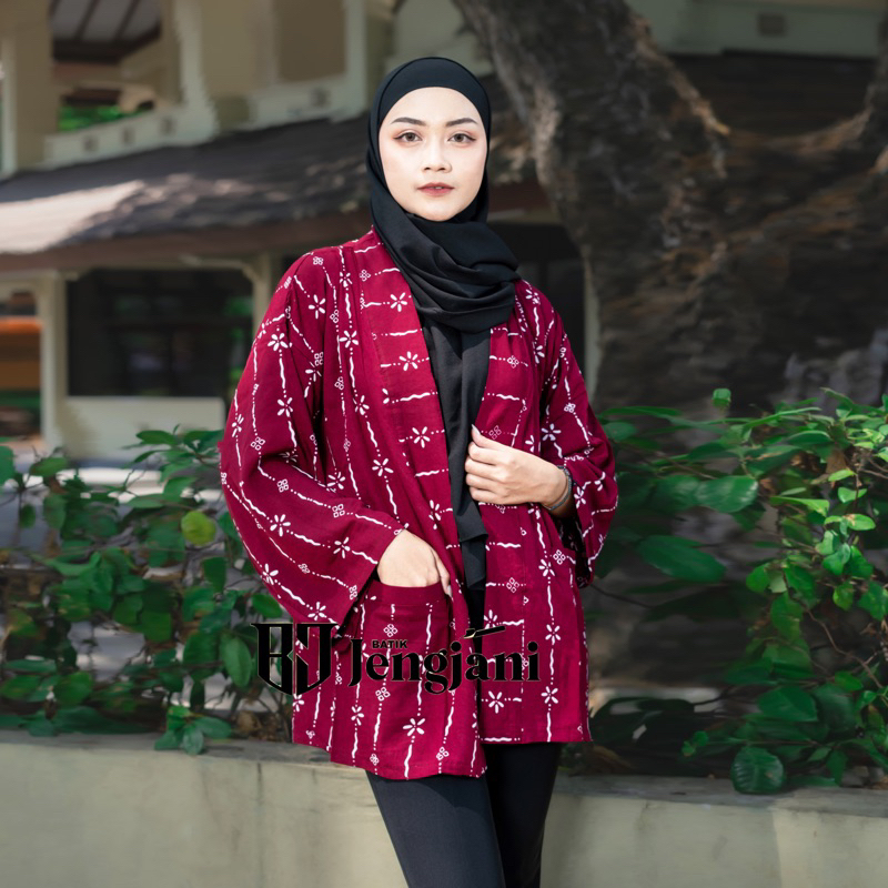 Outer Batik Nala | Outer Batik Kerja Premium