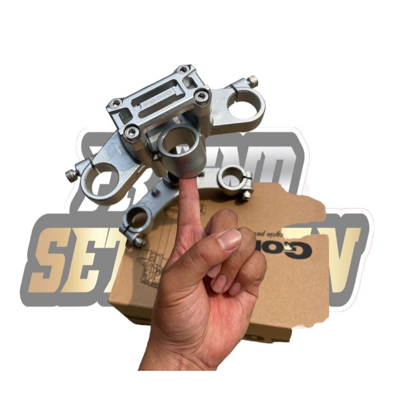 segitiga t atas bawah kawasaki ninja rr set riser cnc pnp honda cb megapro gl tiger