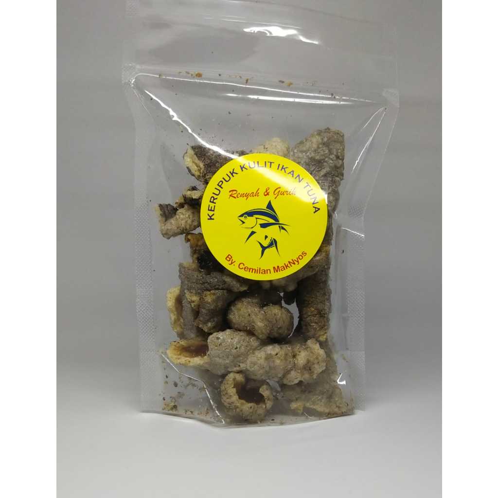 

Kerupuk Kulit Ikan Tuna Oleh oleh Khas Bali 80gr