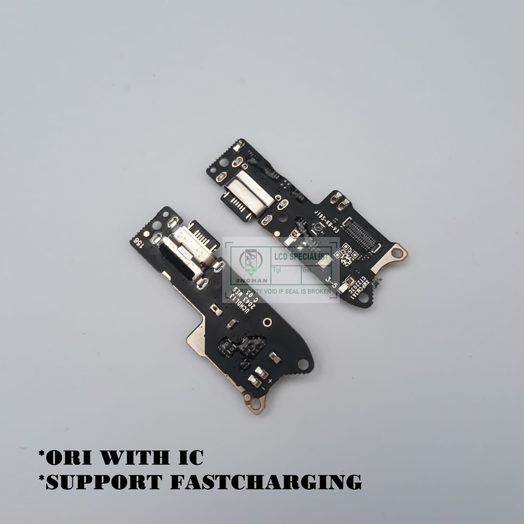 [ORI WITH IC] flexibel cas / board charger / papan cas poco M3 / redmi 9T / redmi 9 power +con h/f+m