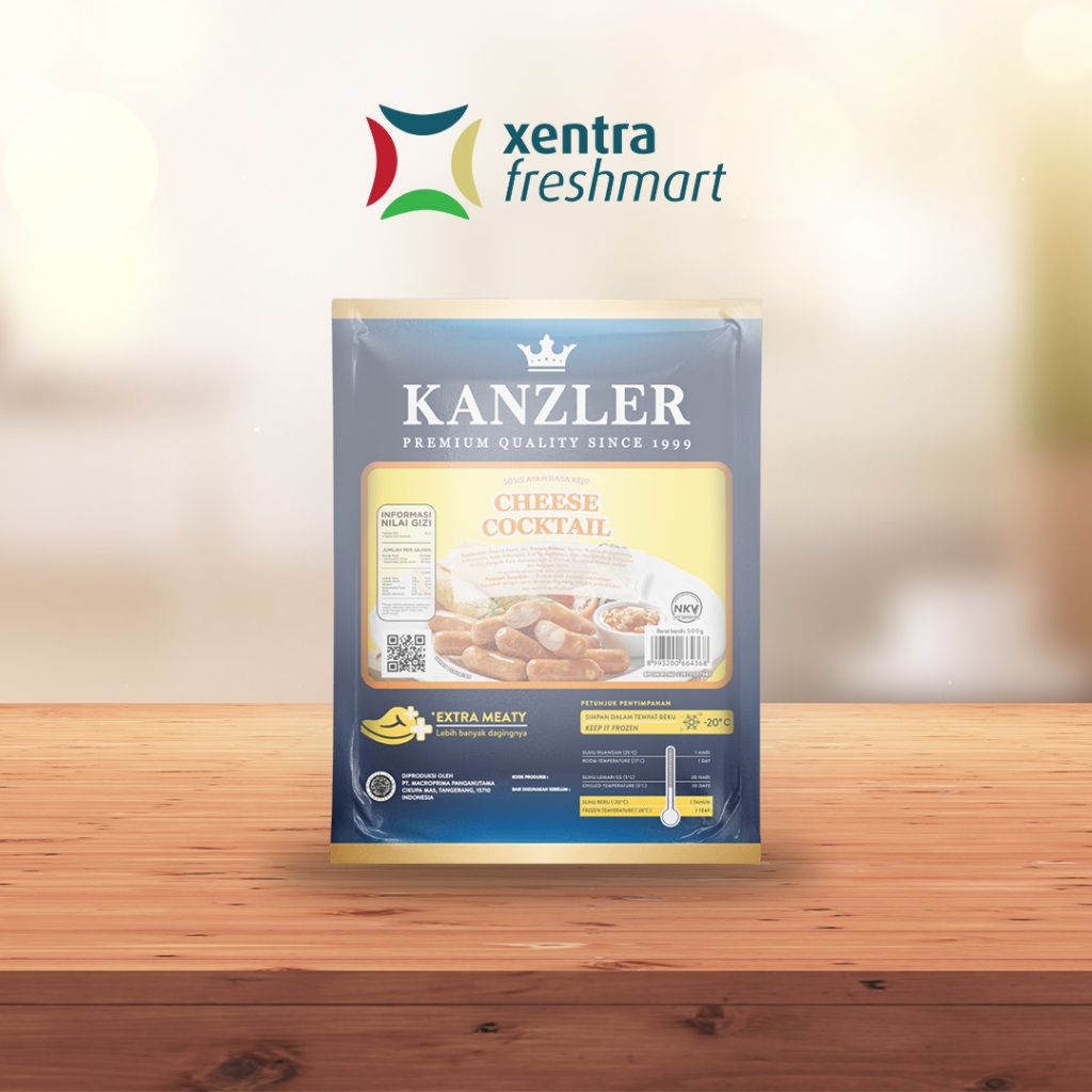 

Kanzler Chesse Cocktail 500 gr