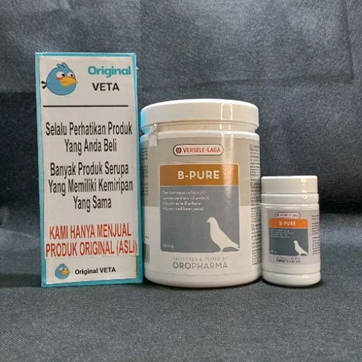 B PURE VERSELE LAGA REPACK 50gr VITAMIN BURUNG KONDISI UMUM PROSES LATIHAN