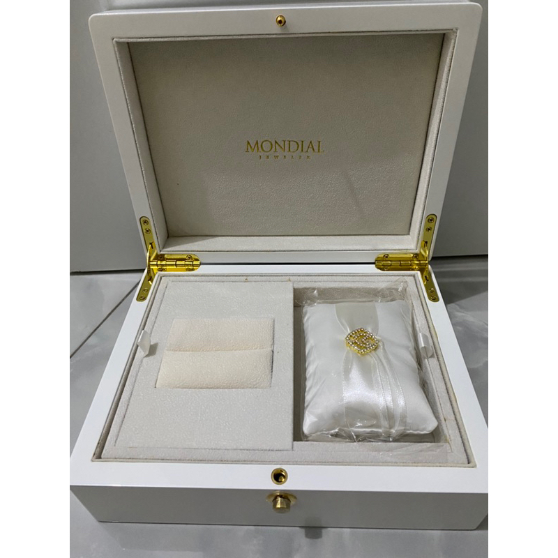Kotak/Box Perhiasan Mewah / Jewellery Box Mondial Ori Satu Set