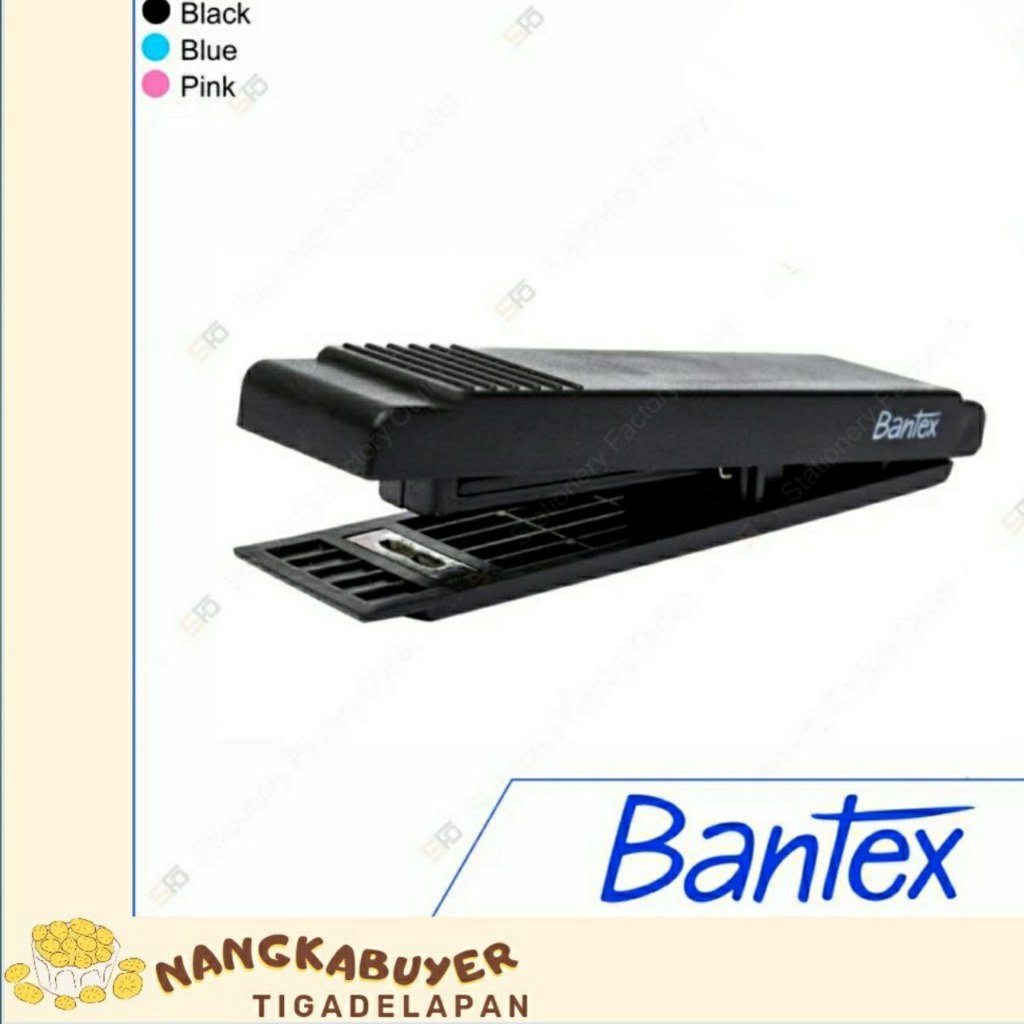

Staples Portable Bantex No. 10 - Pocket Stapler 9332 - Hitam