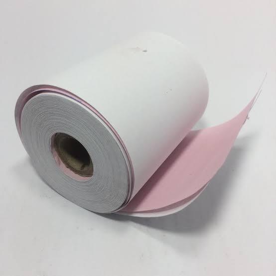 

PAPER NCR 2 PLY 75X60.