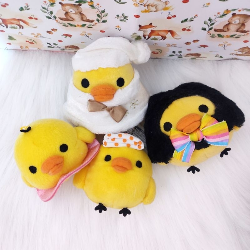 boneka rilakkuma / boneka kiiroitori / boneka koguma